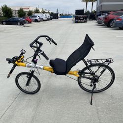 Small Bacchetta A20 Recumbent Cycle