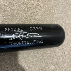 Jp Arencibia Autograph Bat 