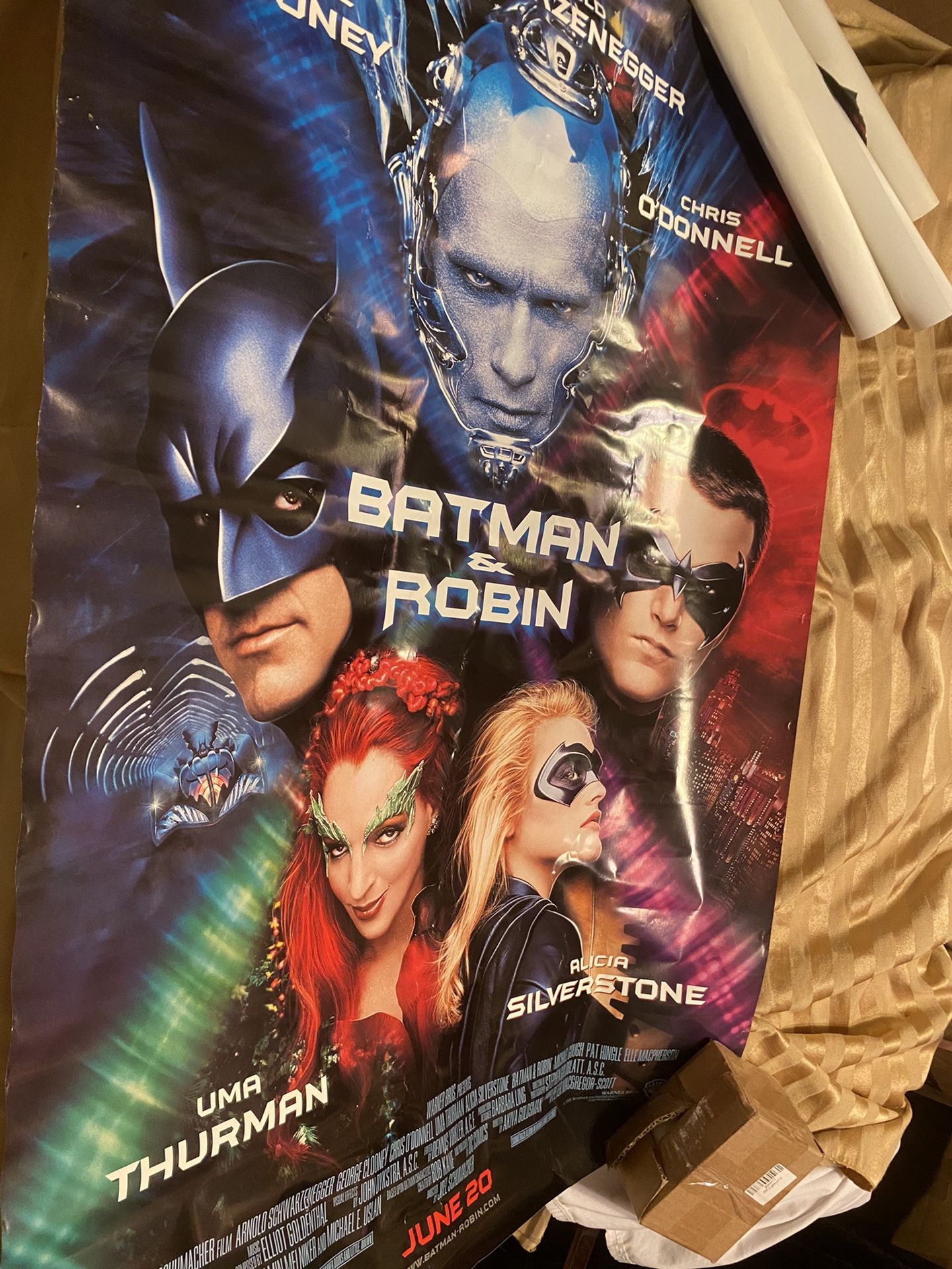 BATMAN & ROBIN MOVIE POSTER