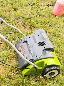 14” GREENWORKS DETHATCHER