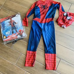 The Amazing Spider Man 2 Costume Size Small For 3-4 Yrs Old