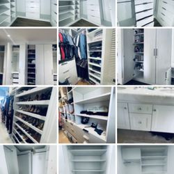 Closet Organizer Storage Cabinets 
