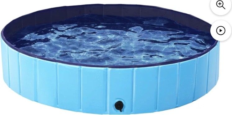 Foldable Pet Swimming Pool Wash Tub Bath