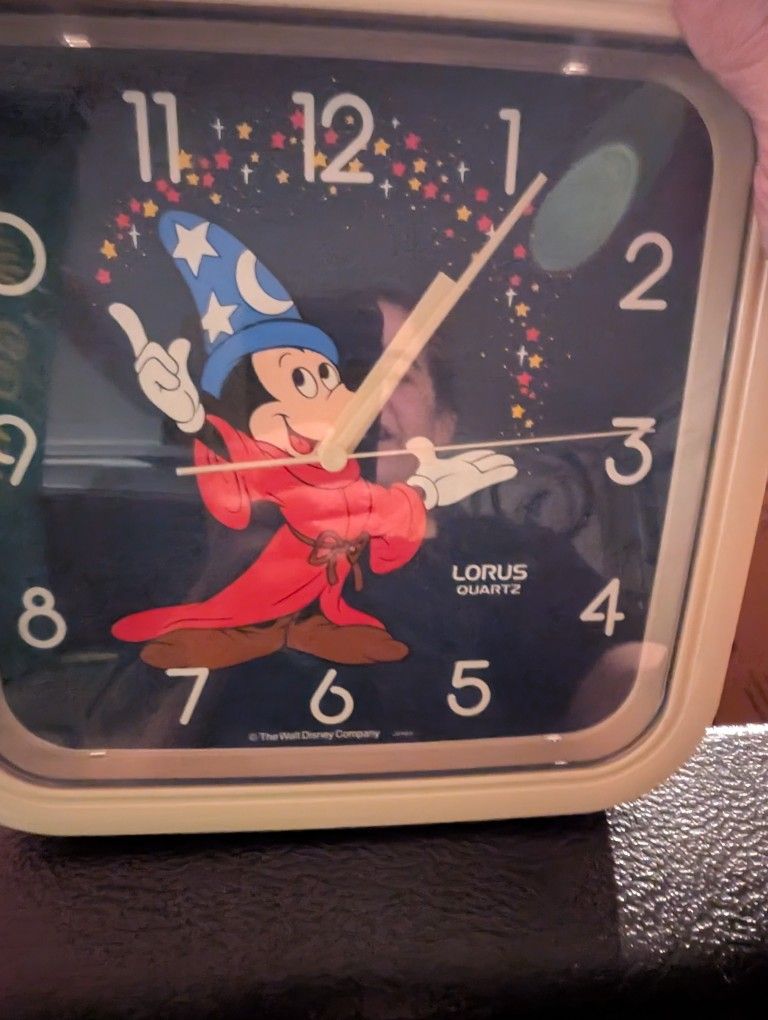 Vintage Mickey Mouse Clock