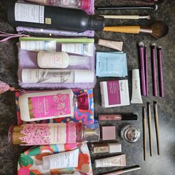 Unused Beauty Products.