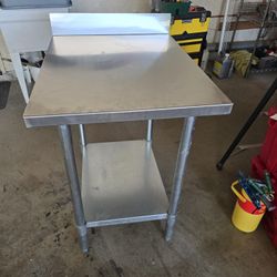 Stainless Steel Heavy Duty Utility Table 