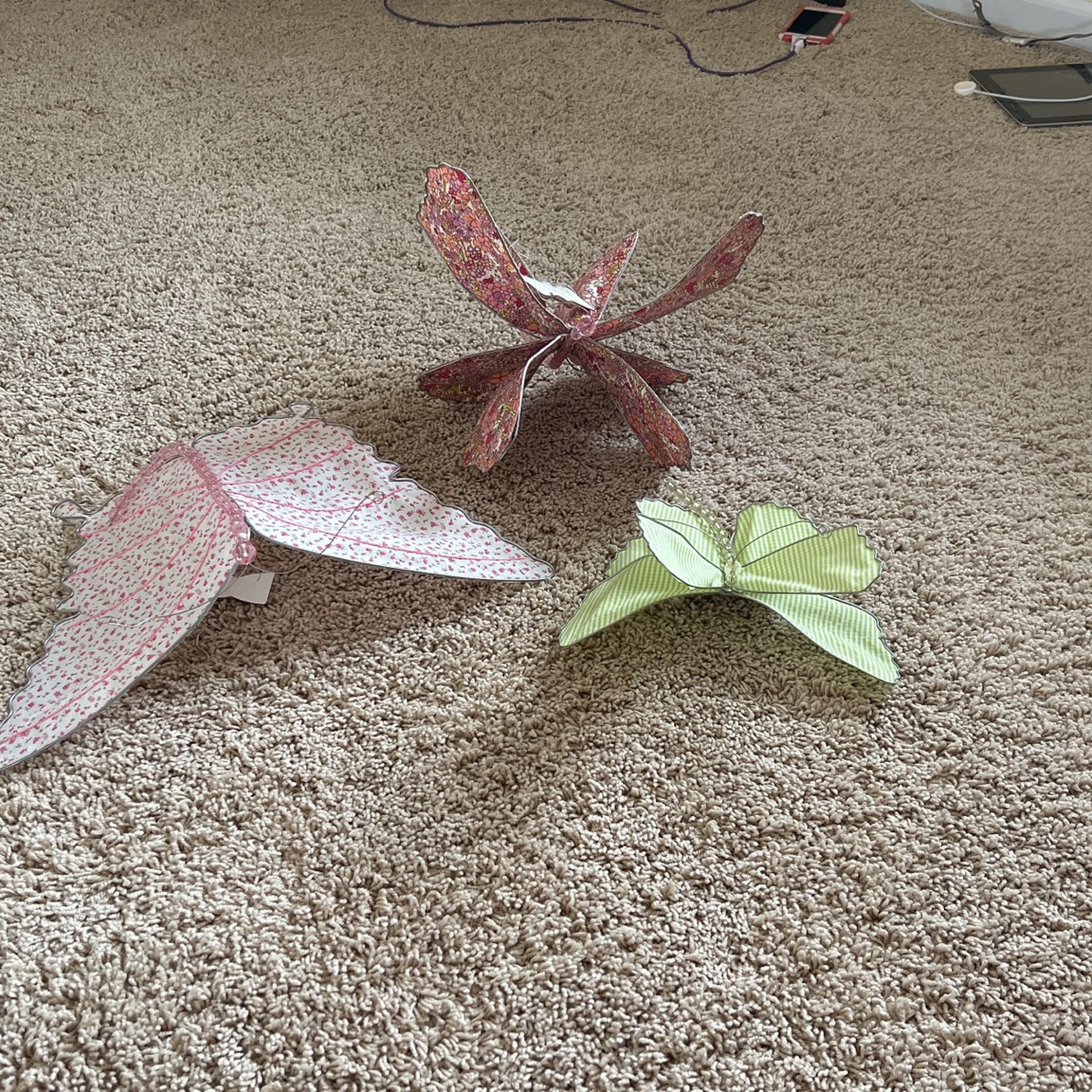 Hanging Butterflies Room Decor