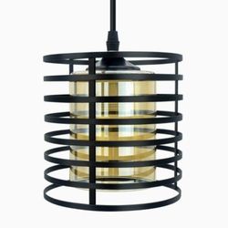Black Industrial Pendant Light
