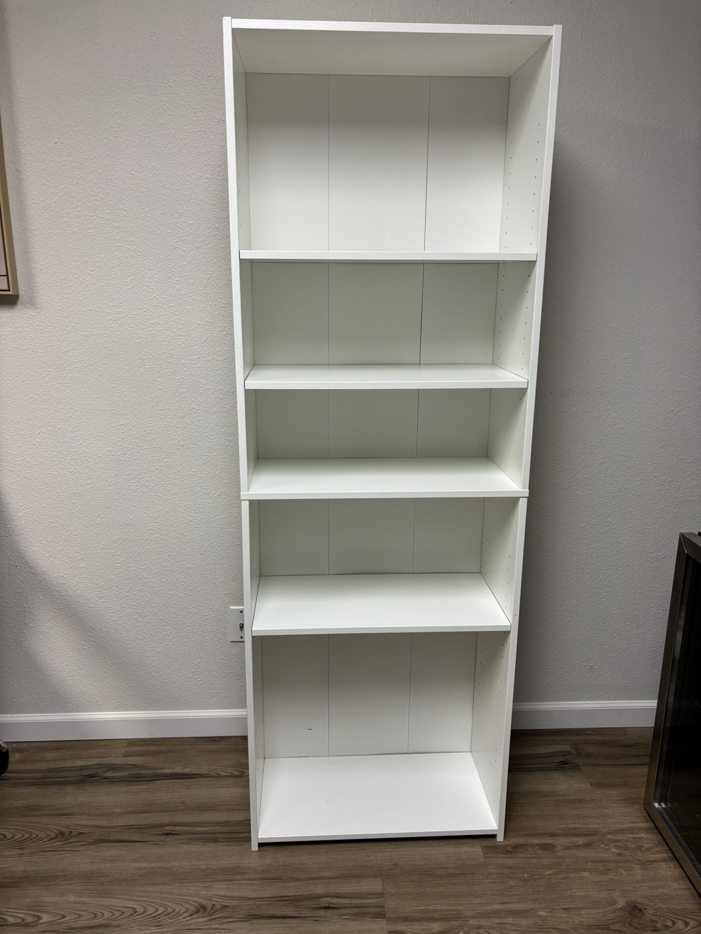 White Bookshelf