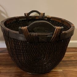 Antique Rice Basket