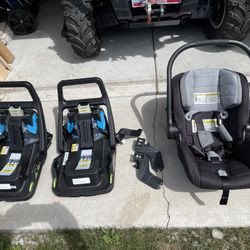 50% OFF RETAIL! City Go 2 Baby Car Seat And 2 Bases