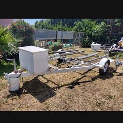 SEADOO 3 SEATERS ZIEMAN JET SKI TRAILER WITH TITLE YEAR 2000