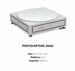 Ortery PhotoCapture 360 XL turntable