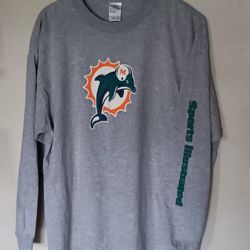 Vintage Miami Dolphins Tshirt Size Xl 