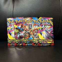 Pokemon Mega Evolution Booster Packs