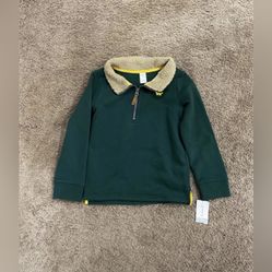 Boys Carters Fleece Pullover Sweater Size 7 NWT