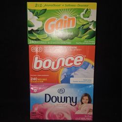 240 Ct Dryer Sheets (Each)