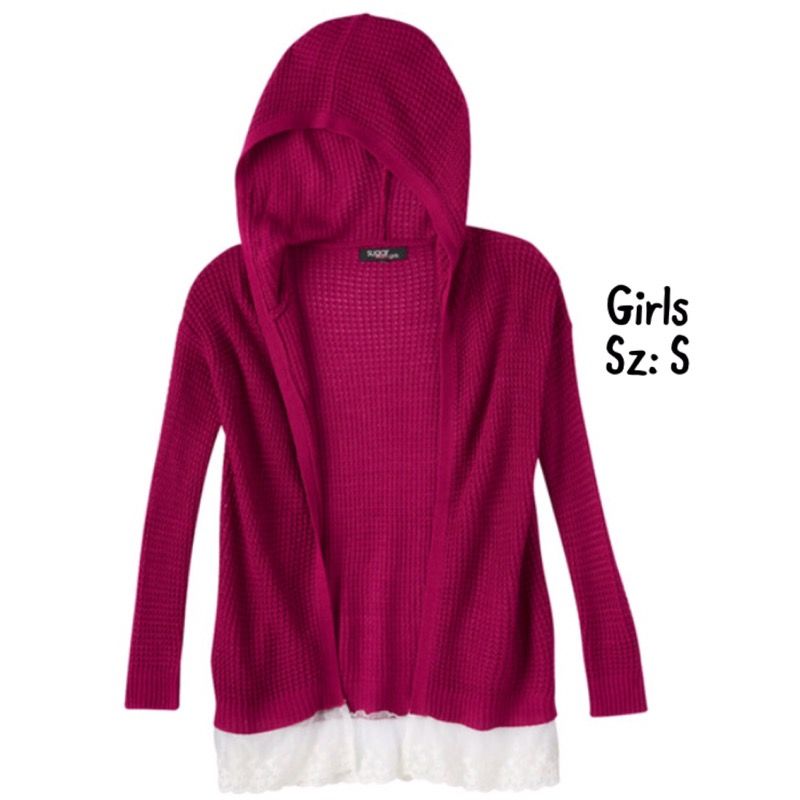 Final Sale NWT Girls Sugar Rush Cardigan Sz: S