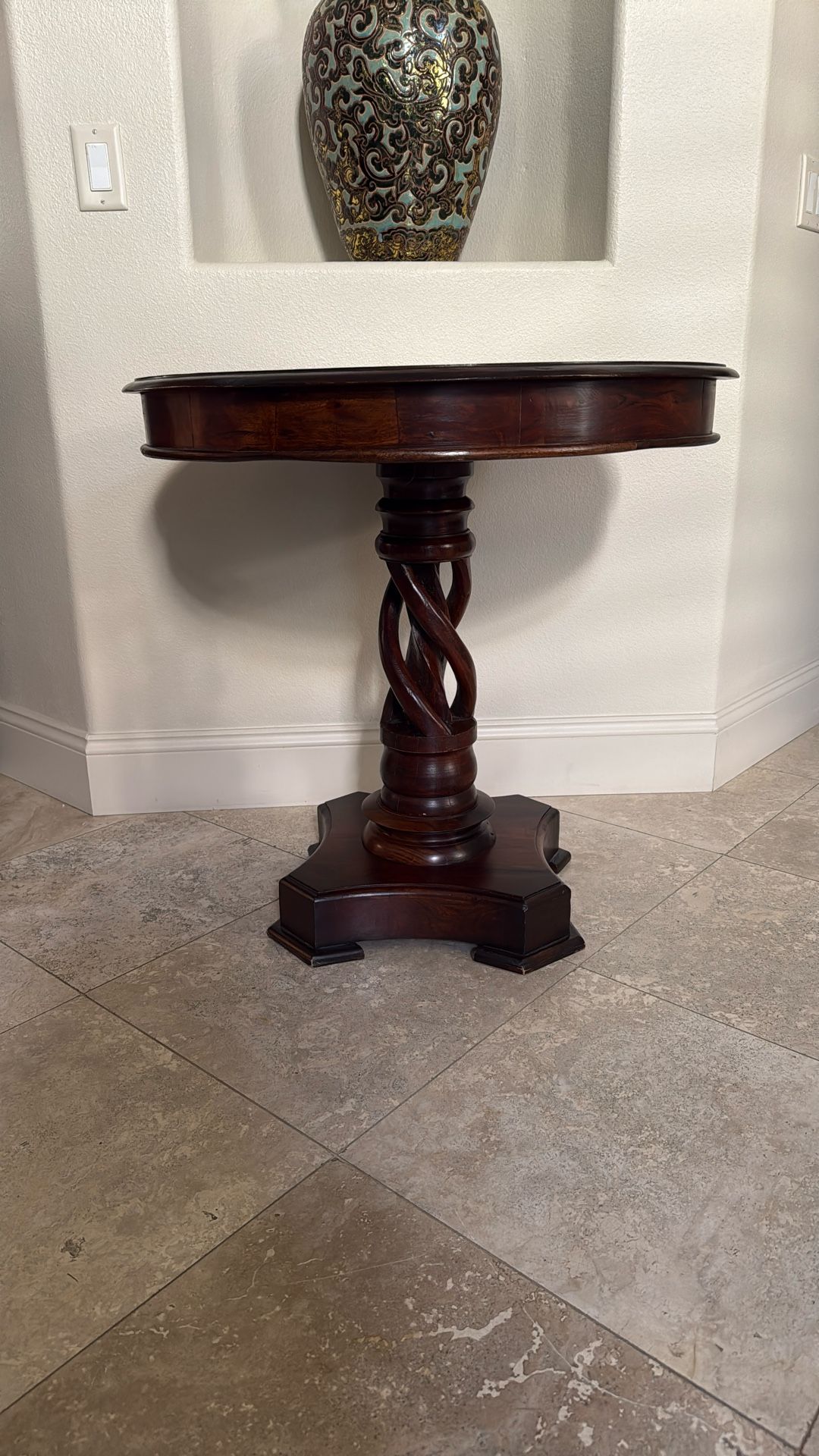 30 inch cherry end table