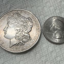 1885 Morgan Silver Dollar 