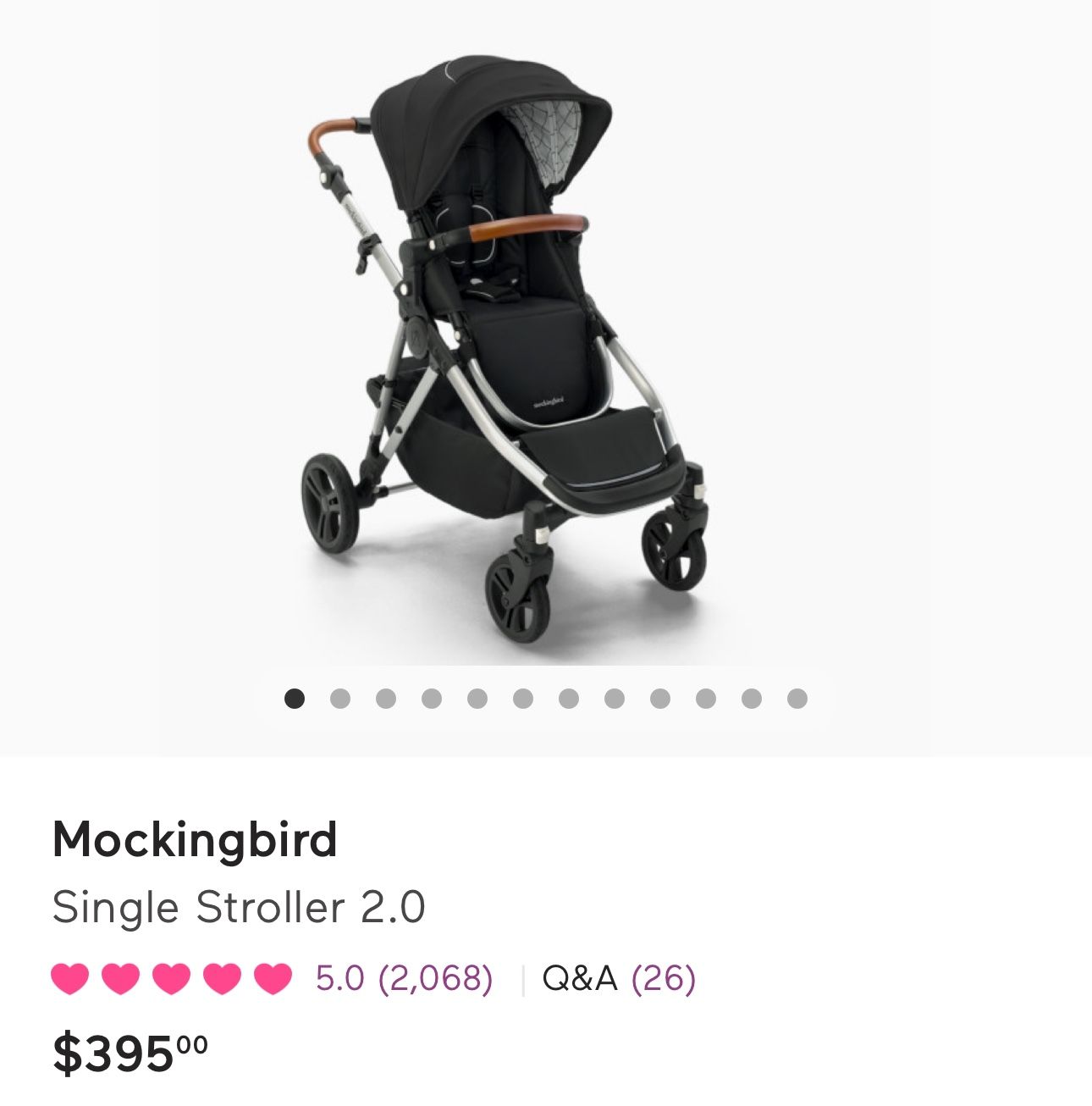 Mockingbird Single stroller