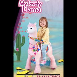 Brand New Llama Ride On In Box