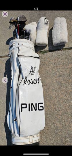 Al Rosen’s Bag + Wife’s Clubs