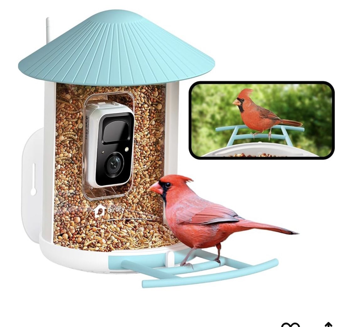 Birdfy AI Camera Species Recognizing Feeder Holder/camera