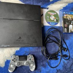 PS4  PlayStation 4 with Games