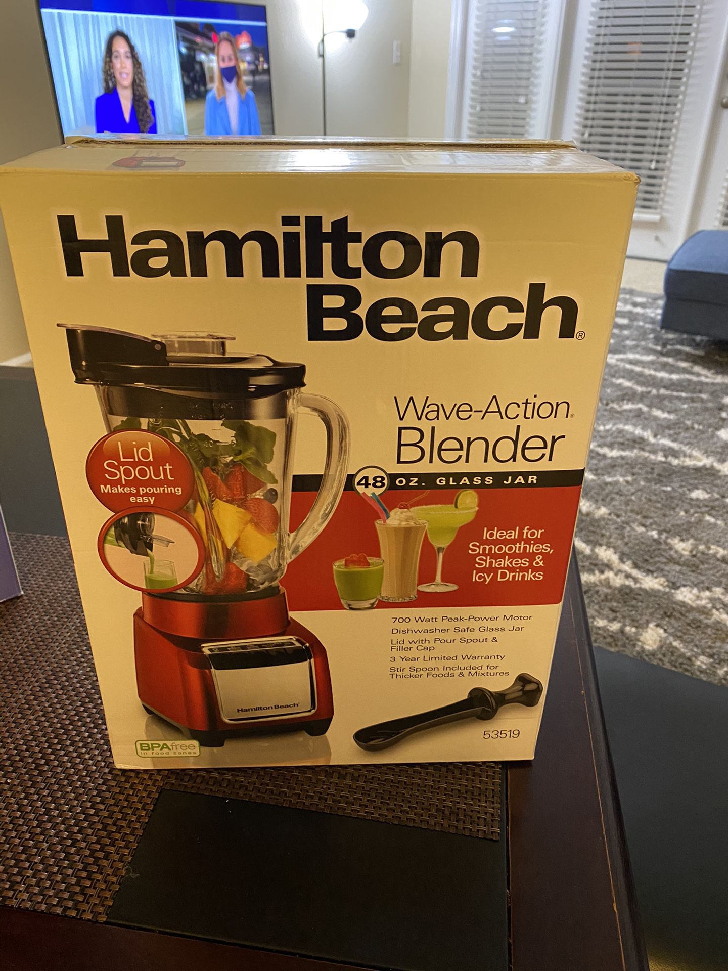 Free!! Hamilton Beach Blender