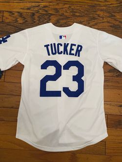 White Los Angeles dodgers Tucker jersey