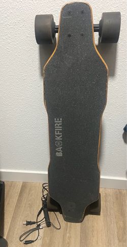 Back fire electric skate board