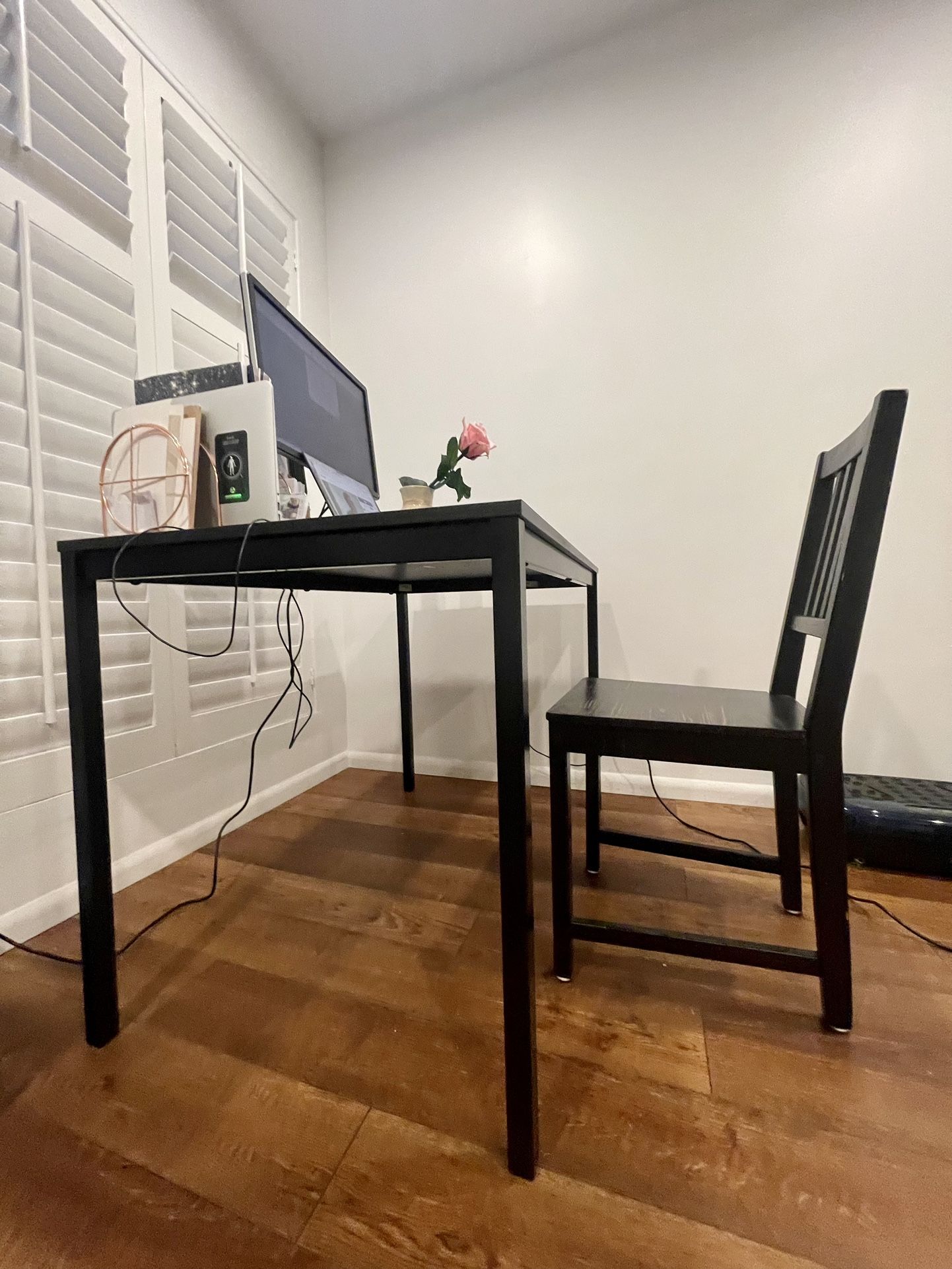Desk and Chair
