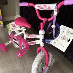 Pink Huffy Kids Bike