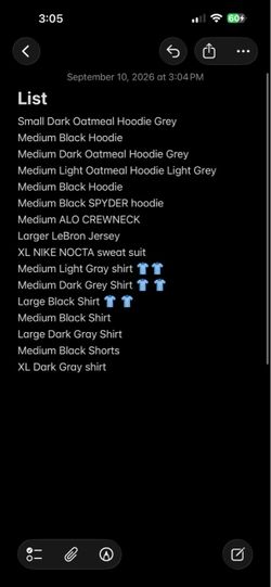 Essentials shirts and hoodies