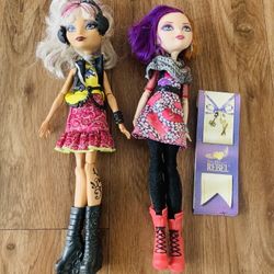 Ever After High Melody Piper Doll  & Poppy O’Hair Doll 2012