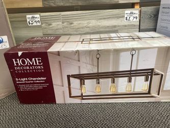 5 light chandelier