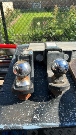 Set Of Two Hitch Bumper Receiver 