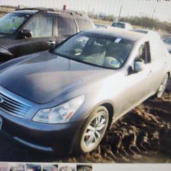 FOR PARTS A 2007 INFINITY G35 4DOOR SEDAN