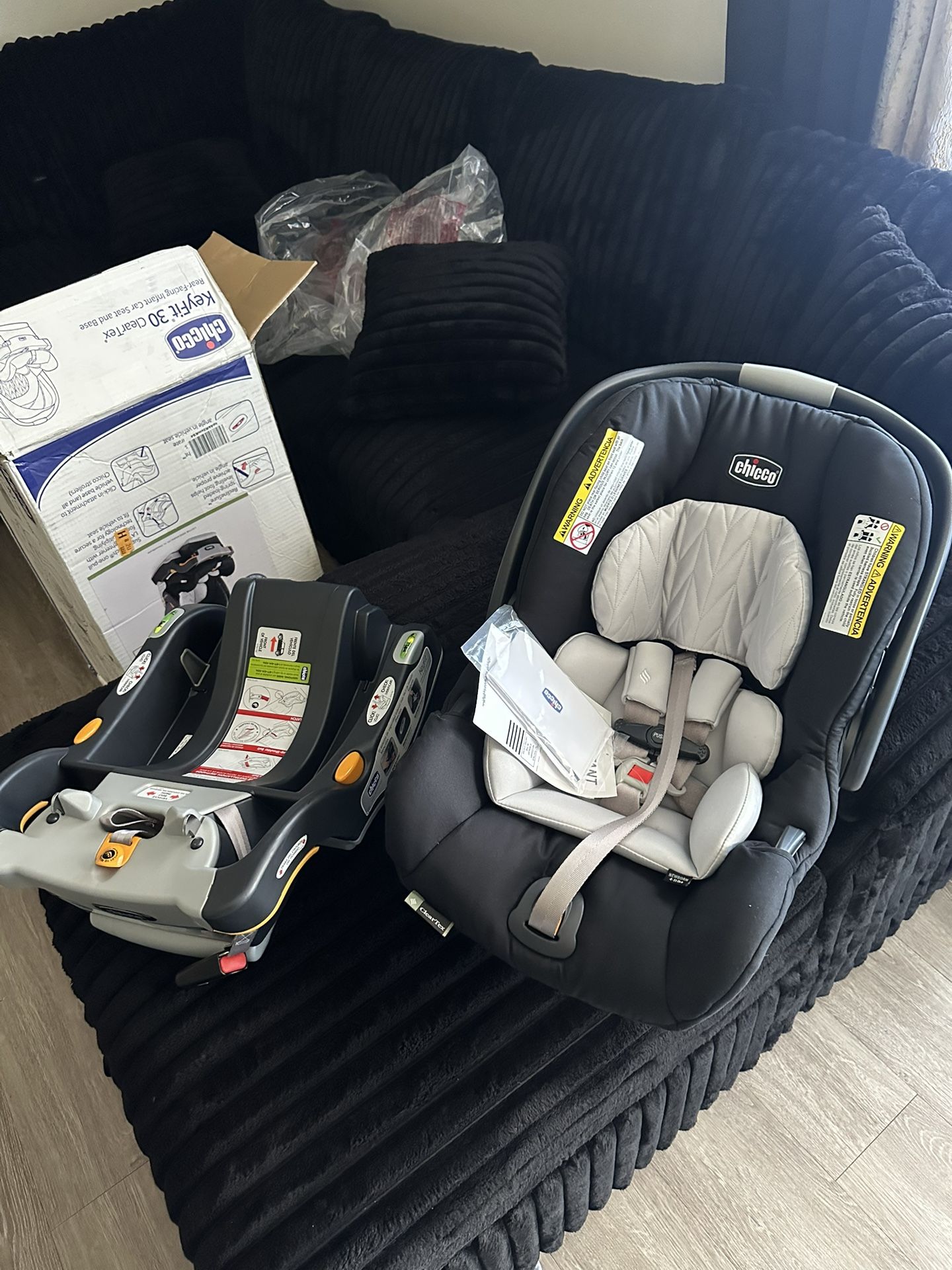 Chicco KeyFit® 30 ClearTex® Infant Car Seat and Base