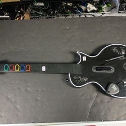 PS3 Guitar Hero Guitar And Dongle 