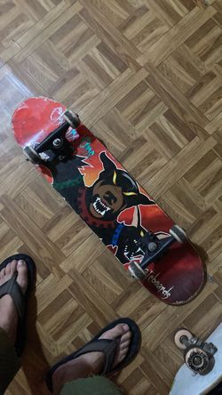 Complete Skateboard with Graphic Deck
