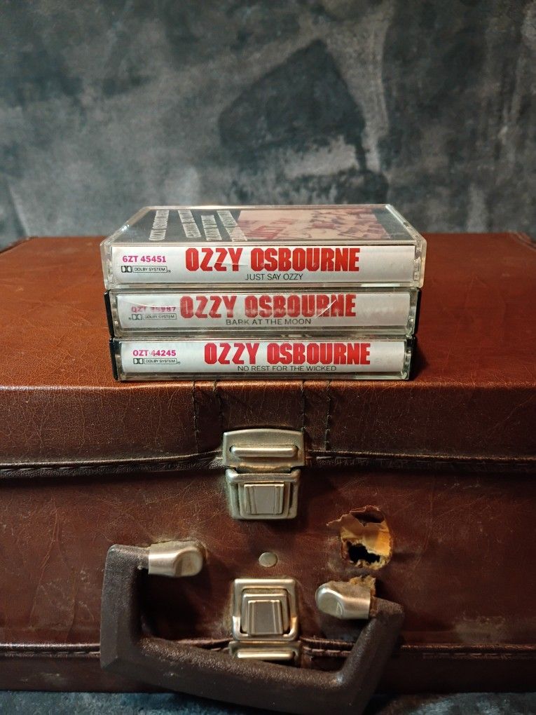 Ozzy Osbourne Cassette Tape Lot