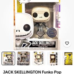 Jack Skellington Funko Pop. Diamond Collection 
