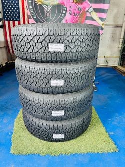 🇺🇸 4 USED TIRES 275/60R20 GOODYEAR WRANGLER TRAILRUNNER AT 275 60 20