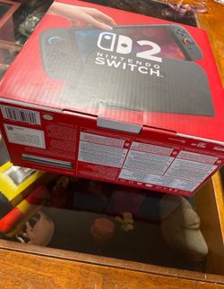 Open box Nintendo switch 2 console