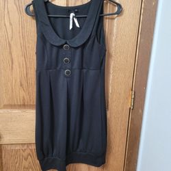 Black Mini Dress. Size S