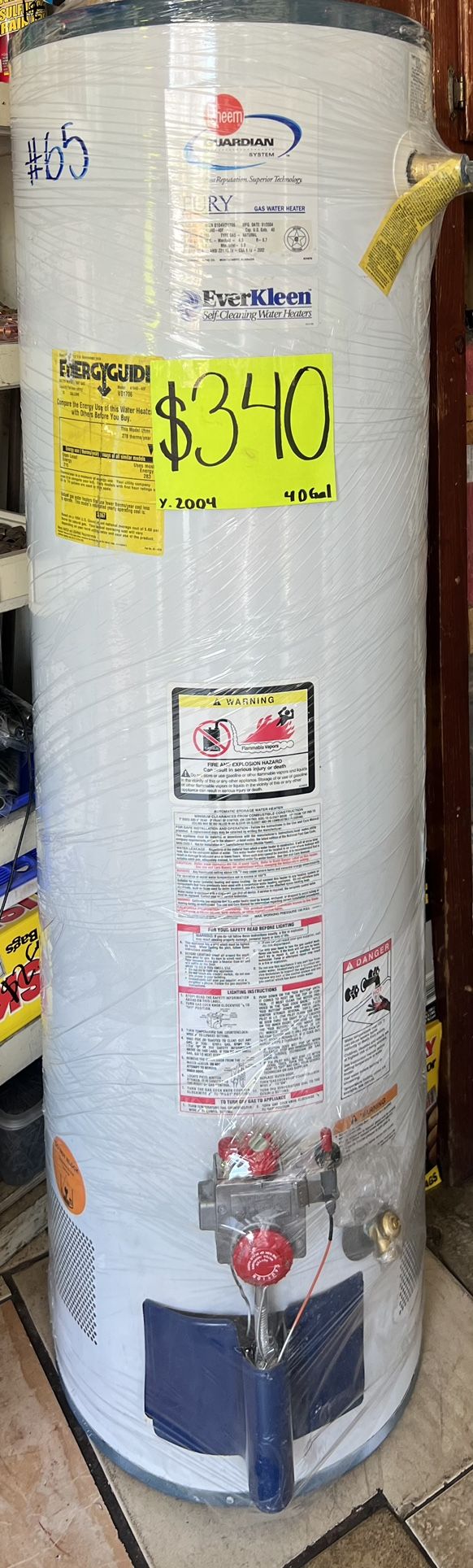 Rheem Guardian Water Heater