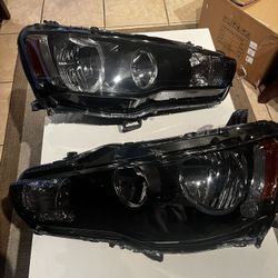 Evo X OEM Headlights 