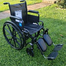 Guardian K1 Wheelchairs
Manufacturer: MEDLINE (Brand New)
Durable frame in hammertone finish
Comfortable upholstery
Smooth-rolling, solid tires
Dual-a